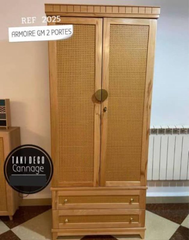 ARMOIRE GM 2 PORTES - Cannage - TAKIDECO El Eulma