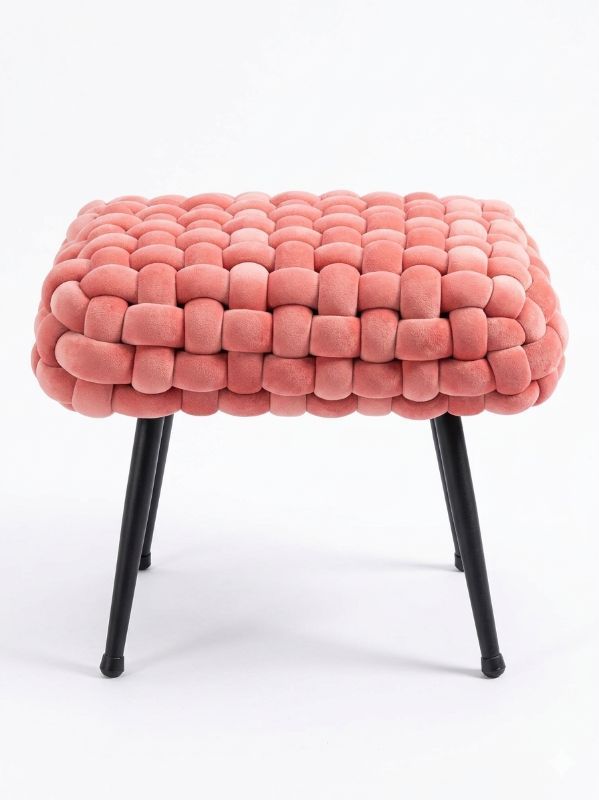 TABOURET TRESS RECTONGULAIRE - General - TAKIDECO EL EULMA SHOWROOM