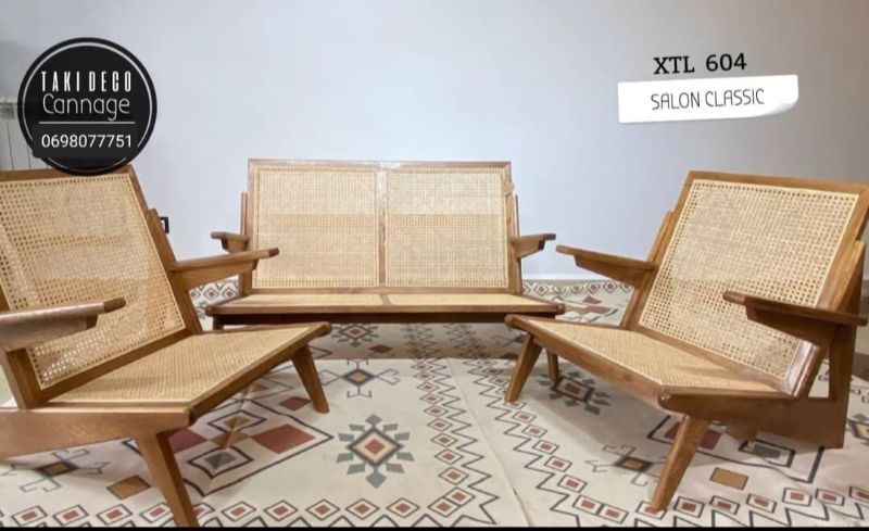 CHAISE SALON CLASSIC 01 PLACE - Cannage - TAKIDECO El Eulma